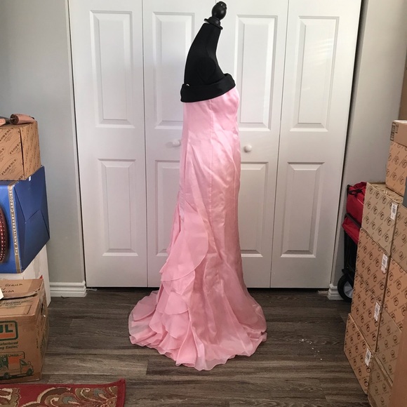 Ralph Lauren Gown 12 (Fit Sz 10) Purple Label - Runway 100% Silk - Picture 13 of 16